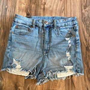 American Eagle SUPER Stretch high waisted shorts